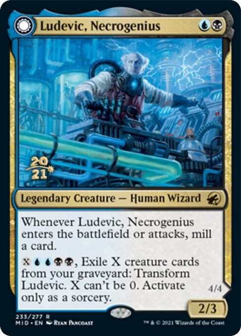 Ludevic, Necrogenius (233) (Prerelease Cards)