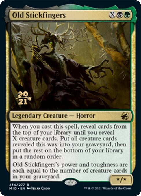 Old Stickfingers (234) (Prerelease Cards)