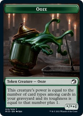 Ooze Token (10) (Innistrad: Midnight Hunt)
