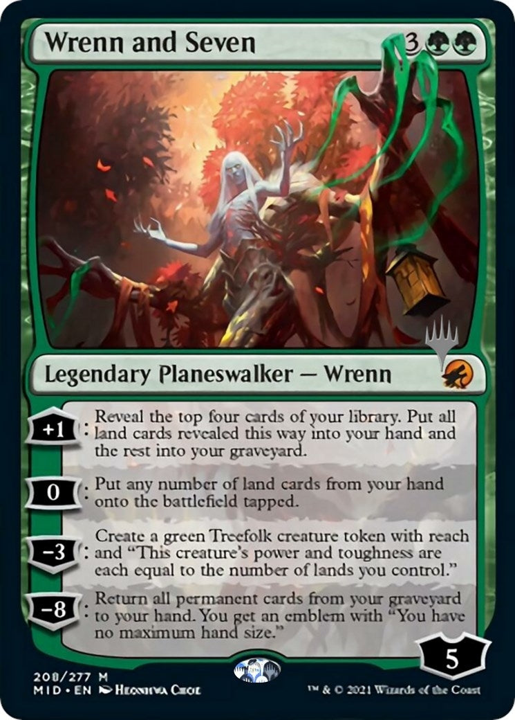 Wrenn and Seven (208) (Promo Pack: Innistrad: Midnight Hunt)