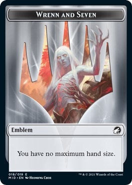 Emblem - Wrenn and Seven (18) (Innistrad: Midnight Hunt)