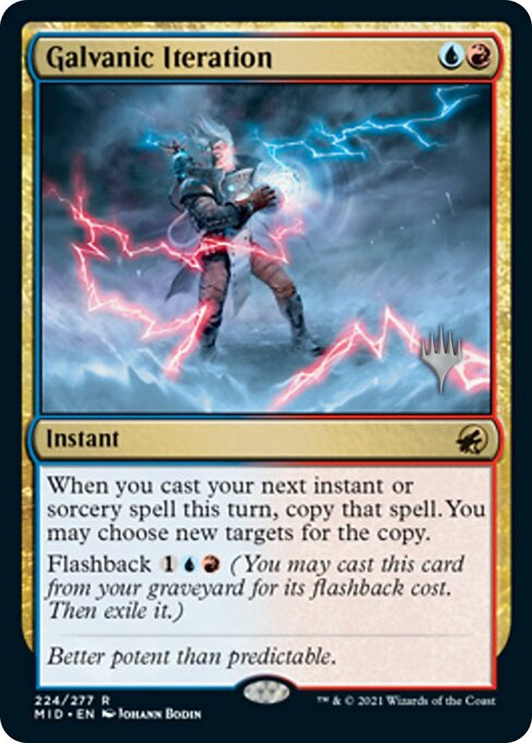 Galvanic Iteration (224) (Promo Pack: Innistrad: Midnight Hunt)