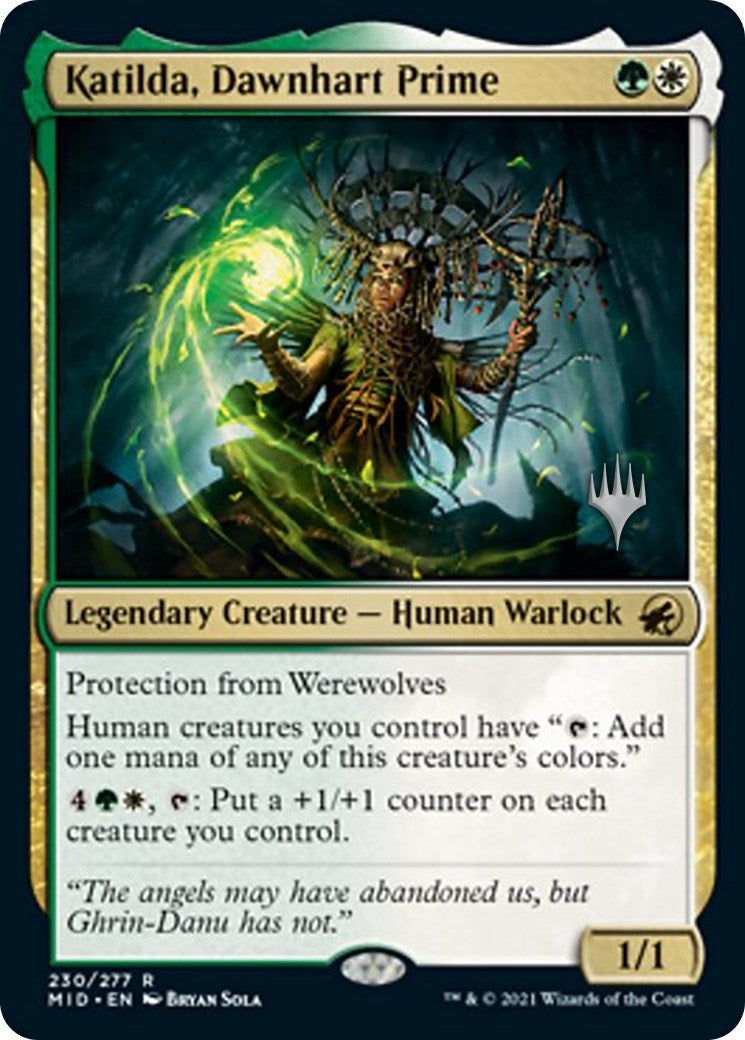 Katilda, Dawnhart Prime (230) (Promo Pack: Innistrad: Midnight Hunt)