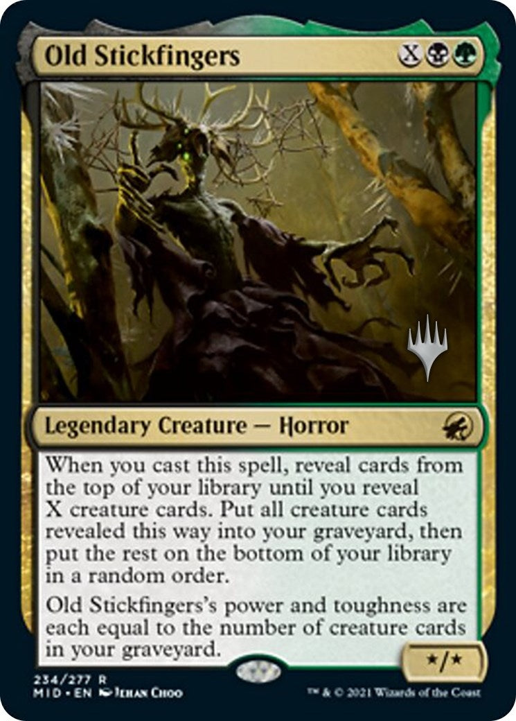 Old Stickfingers (234) (Promo Pack: Innistrad: Midnight Hunt)