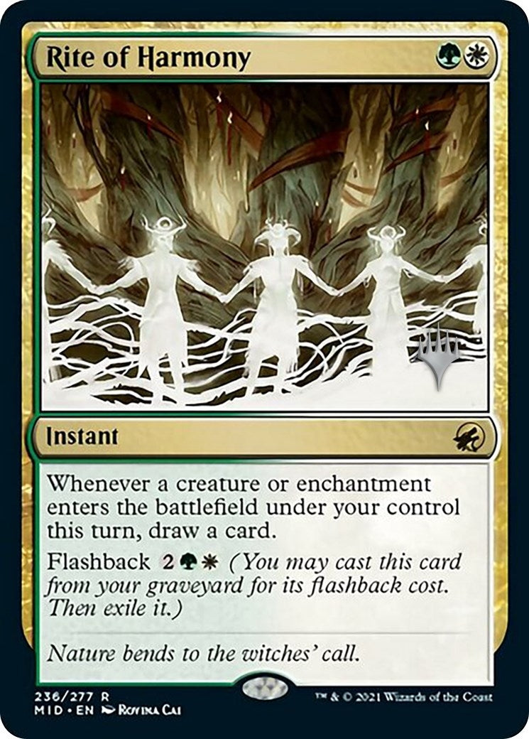 Rite of Harmony (236) (Promo Pack: Innistrad: Midnight Hunt)
