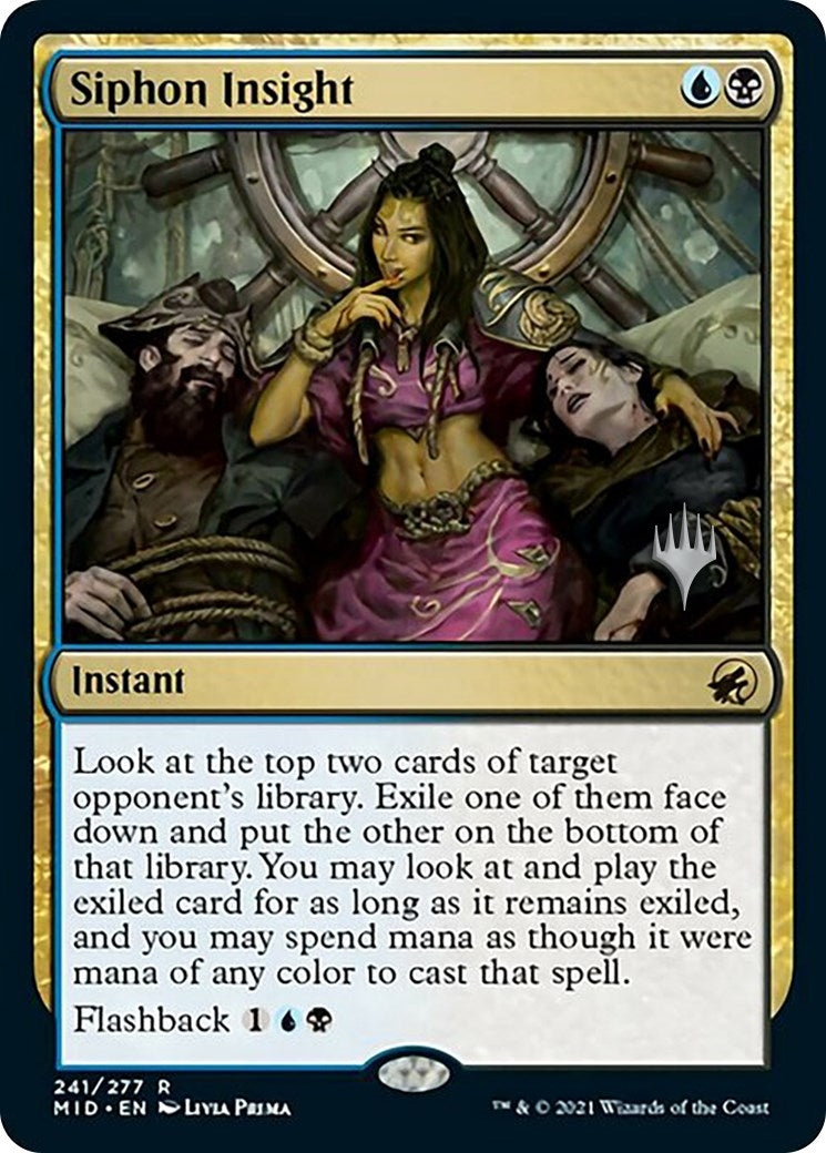 Siphon Insight (241) (Promo Pack: Innistrad: Midnight Hunt)