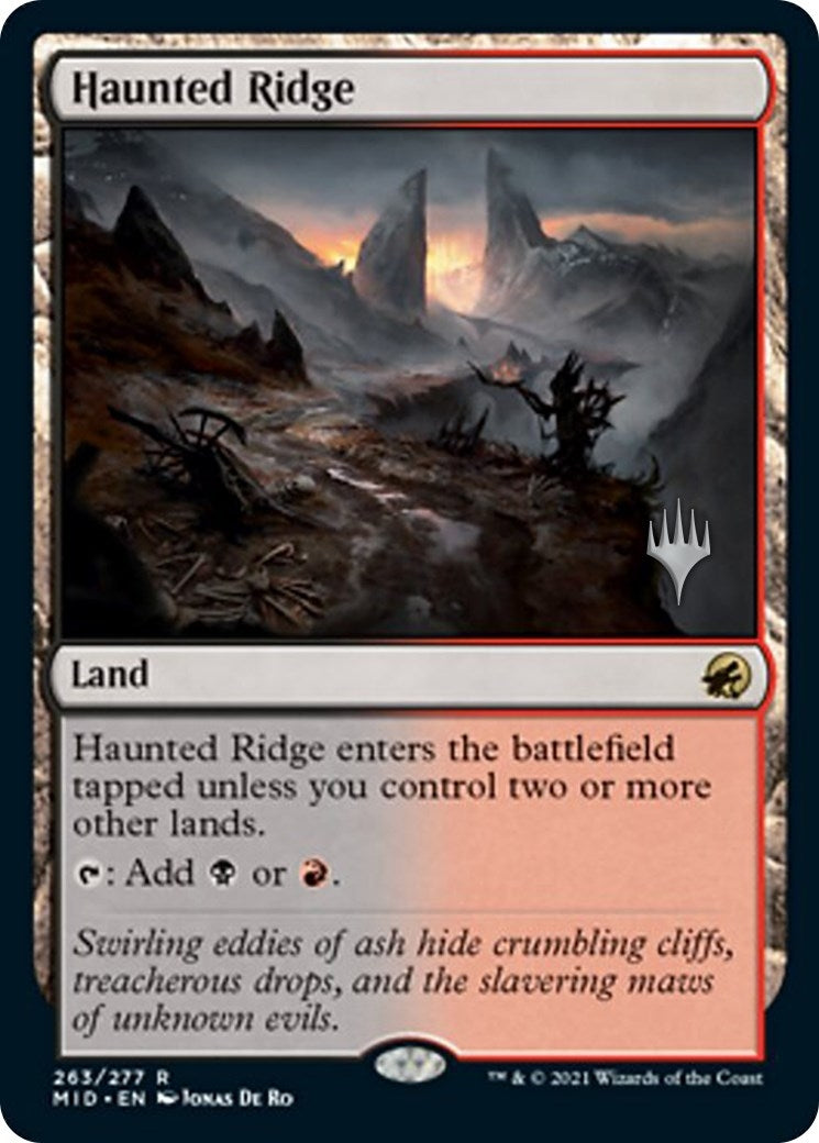 Haunted Ridge (263) (Promo Pack: Innistrad: Midnight Hunt)