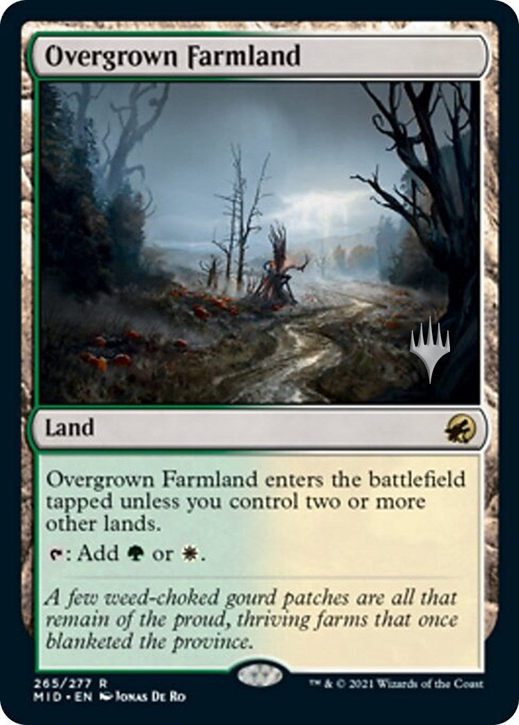 Overgrown Farmland (265) (Promo Pack: Innistrad: Midnight Hunt)