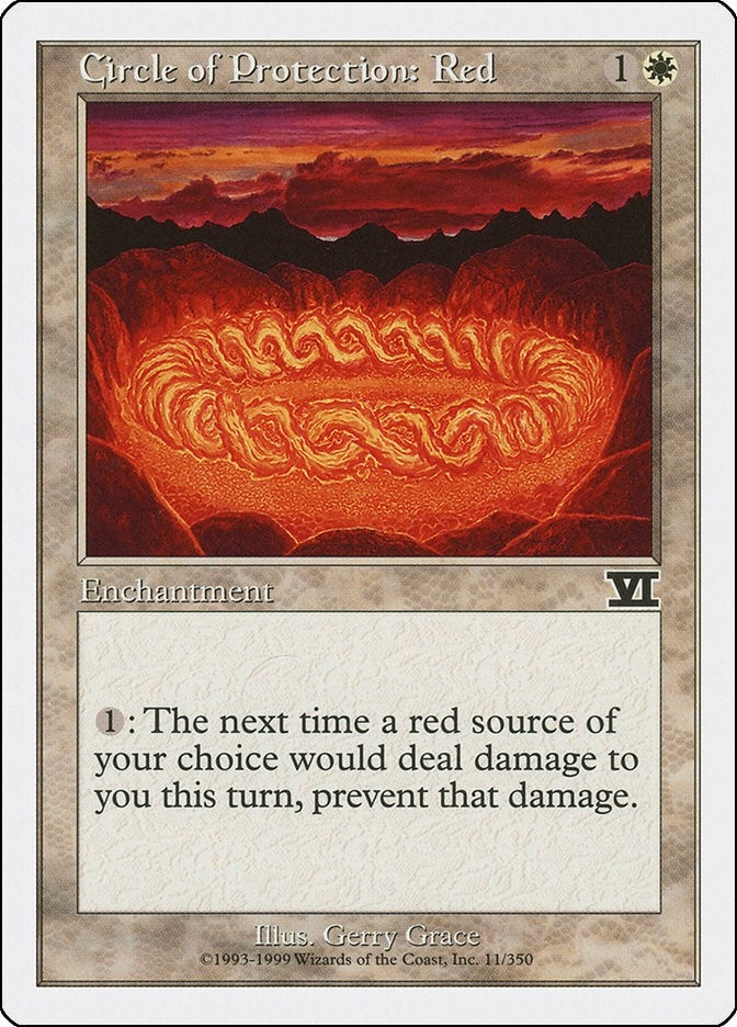 Circle of Protection: Red (11) (Classic Sixth Edition)