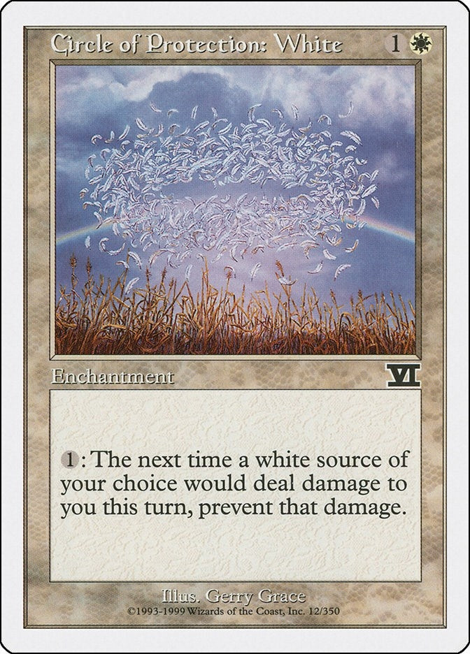 Circle of Protection: White (12) (Classic Sixth Edition)