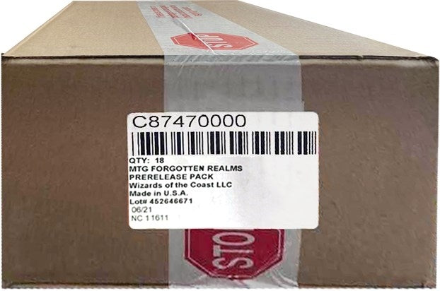 Adventures in the Forgotten Realms - Prerelease Pack Case [AFR]
