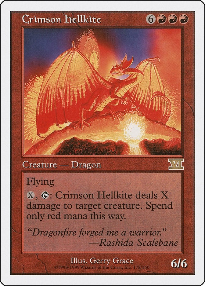 Crimson Hellkite (172) (Classic Sixth Edition)