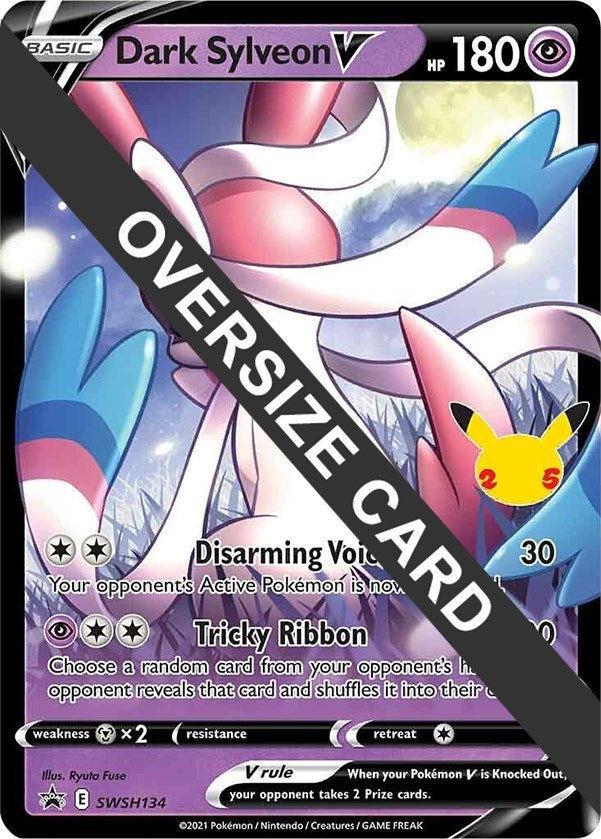Image for Dark Sylveon V - SWSH134 (SWSH134) (Jumbo Cards) - Pokemon