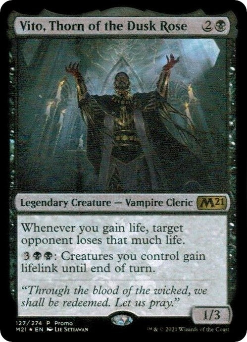 Vito, Thorn of the Dusk Rose (127) (Media Promos)