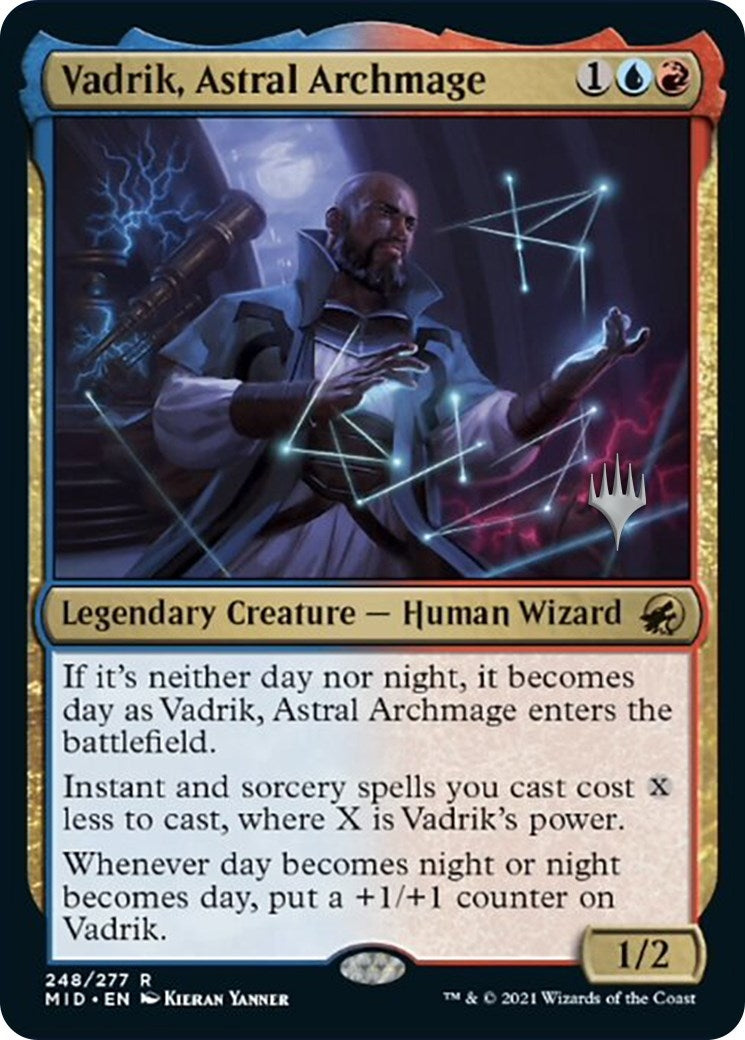 Vadrik, Astral Archmage (248) (Promo Pack: Innistrad: Midnight Hunt)