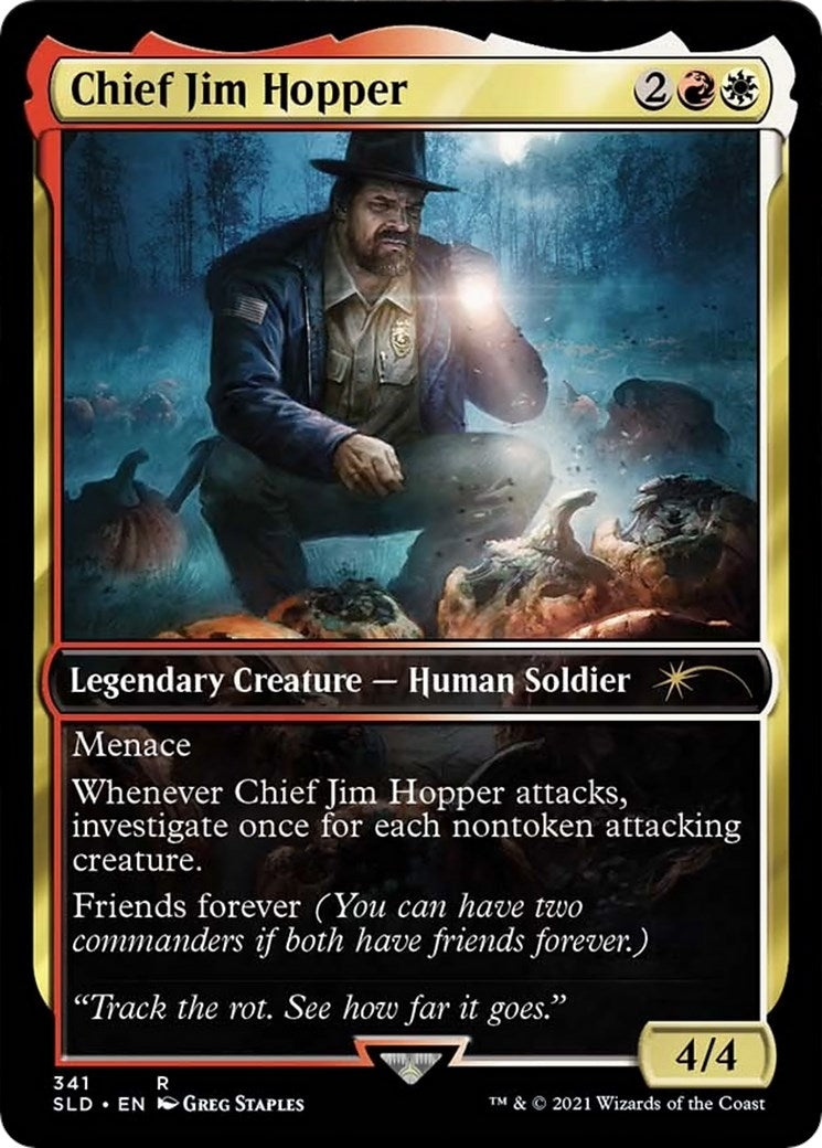 Chief Jim Hopper (341) (Secret Lair Drop Series)
