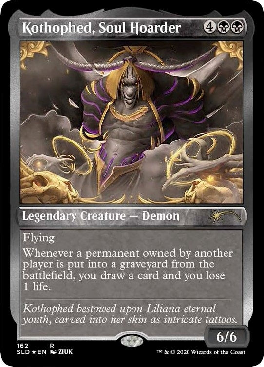 Kothophed, Soul Hoarder (Foil Etched) (162) (Secret Lair Drop Series)