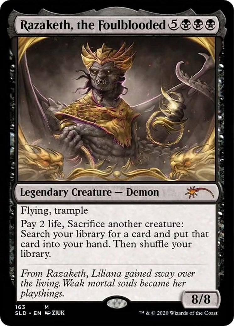 Razaketh, the Foulblooded (163) (Secret Lair Drop Series)