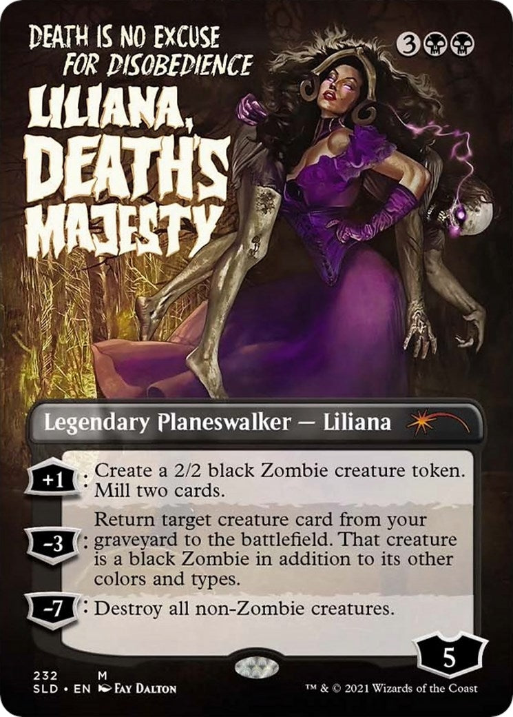 Liliana, Death's Majesty (232) (Secret Lair Drop Series)