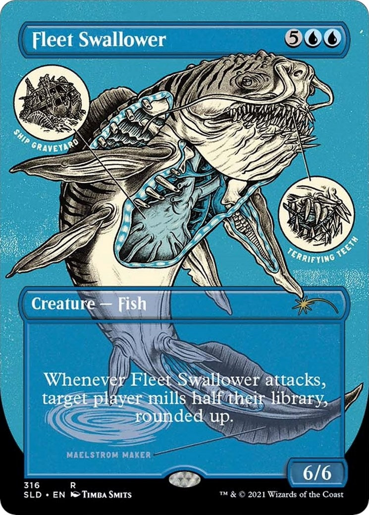 Fleet Swallower (Foil Etched) (316) (Secret Lair Drop Series)
