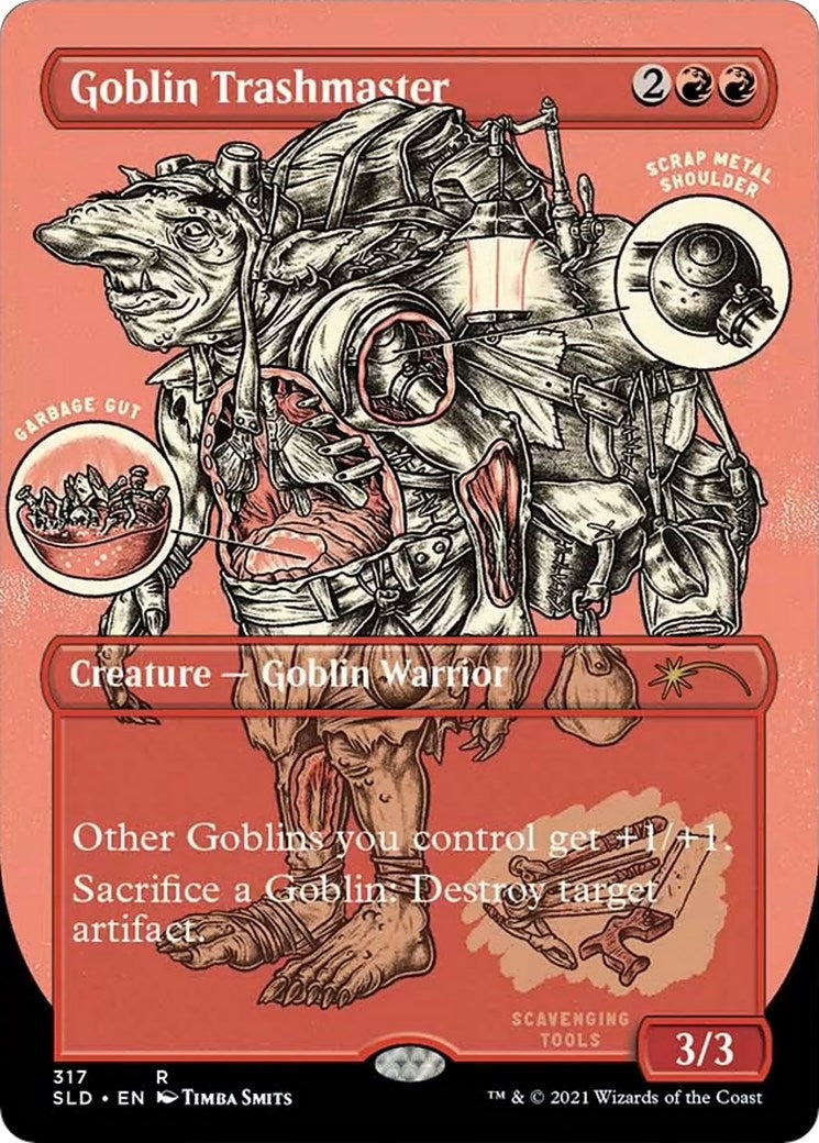Goblin Trashmaster (Foil Etched) (317) (Secret Lair Drop Series)
