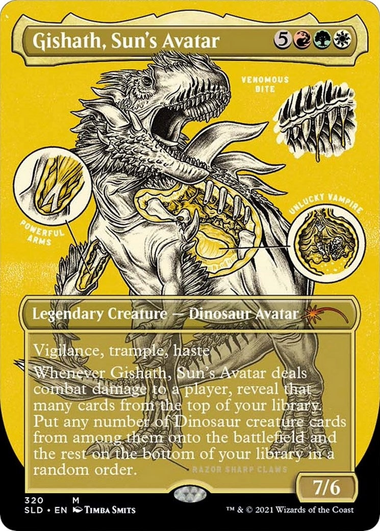 Gishath, Sun's Avatar (320) (Secret Lair Drop Series)