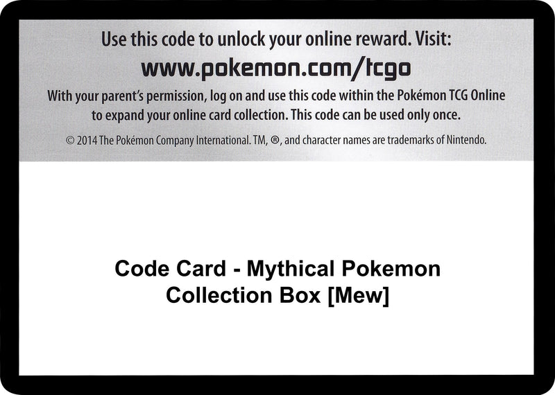 Image for Code Card - Mythical Pokemon Collection Box [Mew] (Generations) - Pokemon