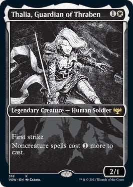 Thalia, Guardian of Thraben (Showcase) (318) (Innistrad: Crimson Vow)