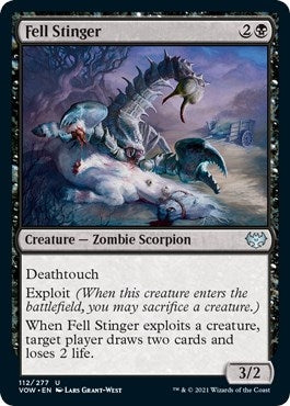 Fell Stinger (112) (Innistrad: Crimson Vow)