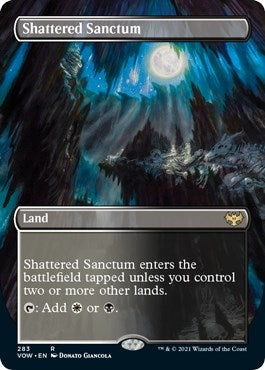 Shattered Sanctum (Borderless) (283) (Innistrad: Crimson Vow)