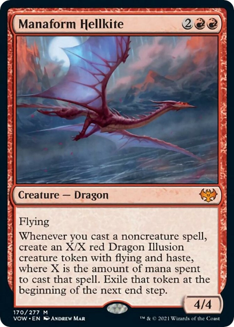 Manaform Hellkite (170) (Innistrad: Crimson Vow)