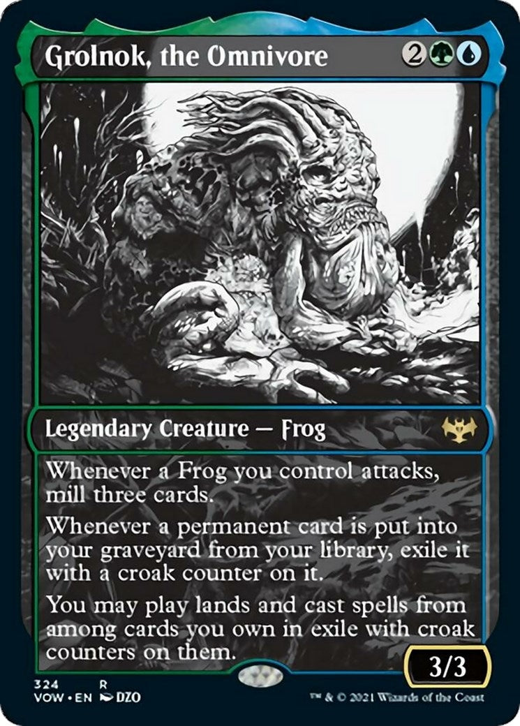 Grolnok, the Omnivore (Showcase) (324) (Innistrad: Crimson Vow)