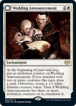 Image for Wedding Announcement (45) - Magic: The Gathering