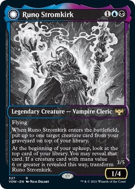 Runo Stromkirk (Showcase) (327) (327) (Innistrad: Crimson Vow)
