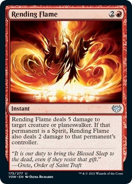 Rending Flame (175) (Innistrad: Crimson Vow)