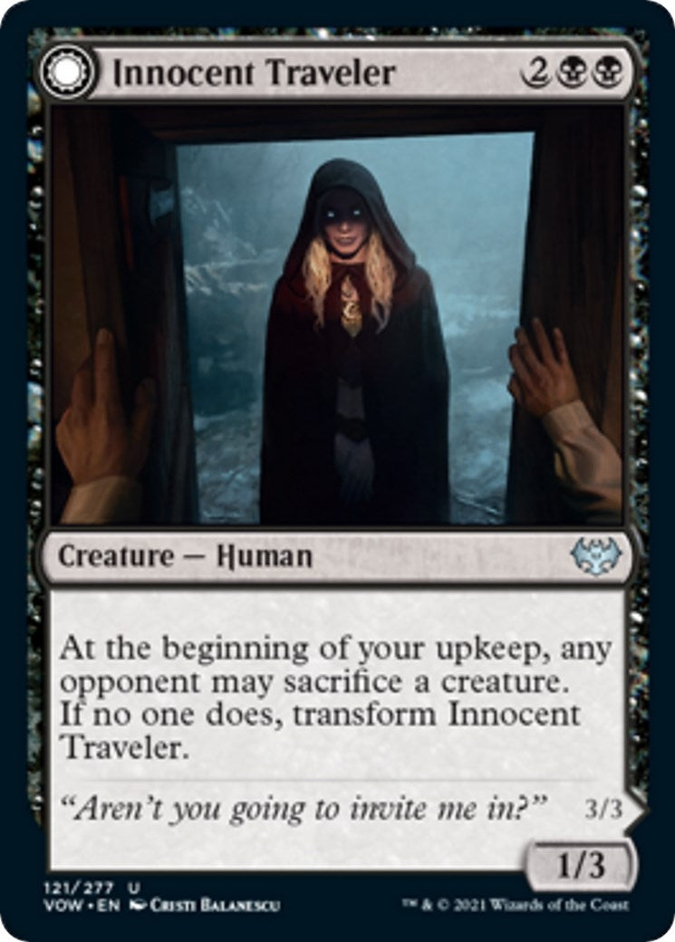 Innocent Traveler (121) (Innistrad: Crimson Vow)