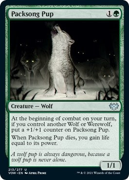 Packsong Pup (213) (Innistrad: Crimson Vow)