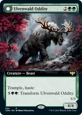 Image for Ulvenwald Oddity (Extended Art) (394) - Magic: The Gathering
