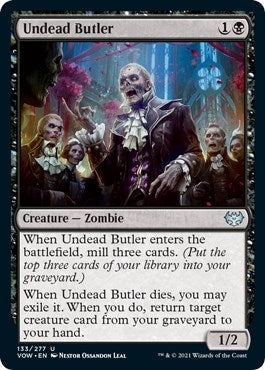 Image for Undead Butler (133) - Magic: The Gathering