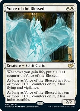 Voice of the Blessed (44) (Innistrad: Crimson Vow)