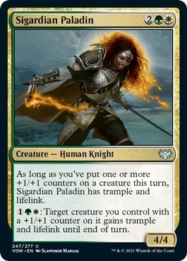 Sigardian Paladin (247) (Innistrad: Crimson Vow)