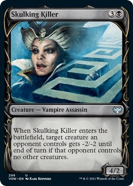 Skulking Killer (Showcase) (296) (Innistrad: Crimson Vow)