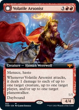 Image for Volatile Arsonist (Extended Art) (382) - Magic: The Gathering