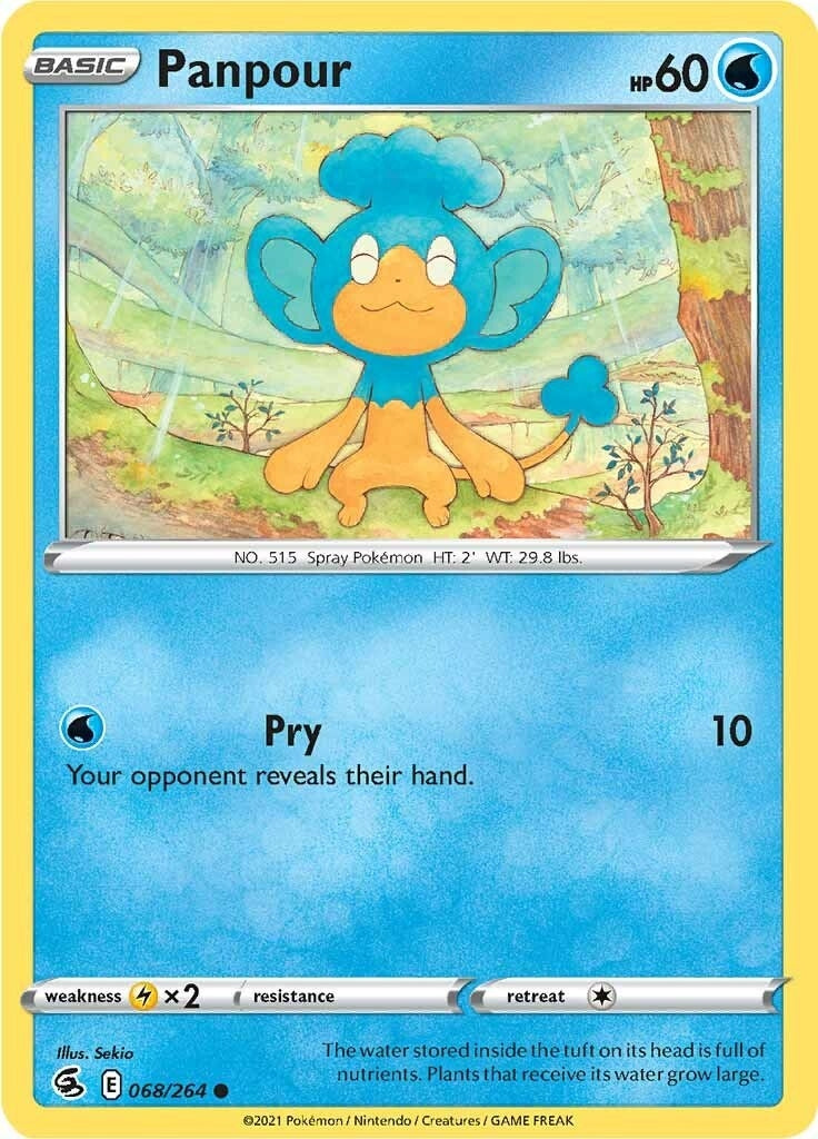 Image for Panpour (068/264) (SWSH08: Fusion Strike) - Pokemon