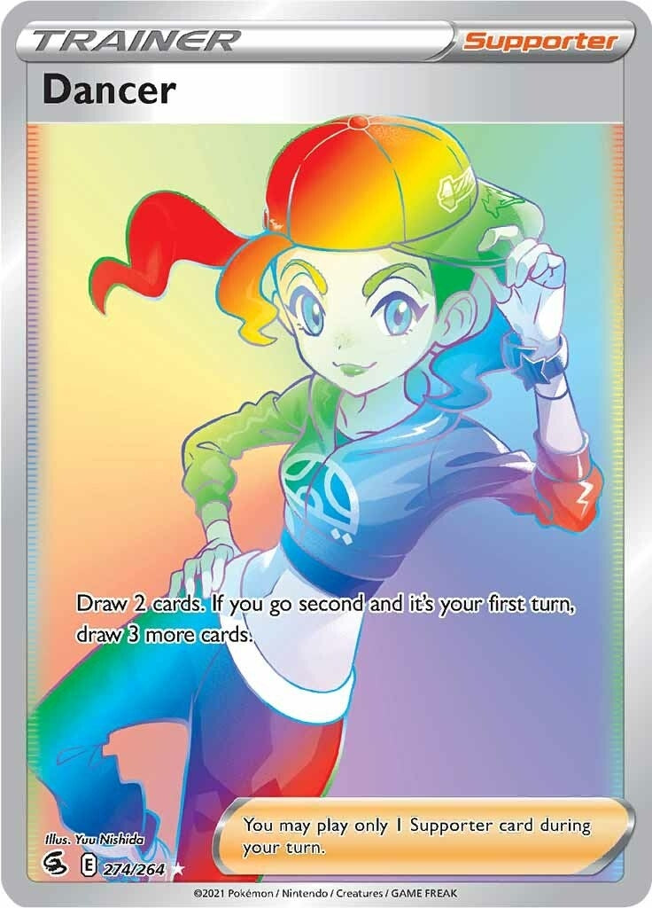 Image for Dancer (Secret) (274/264) (SWSH08: Fusion Strike) - Pokemon