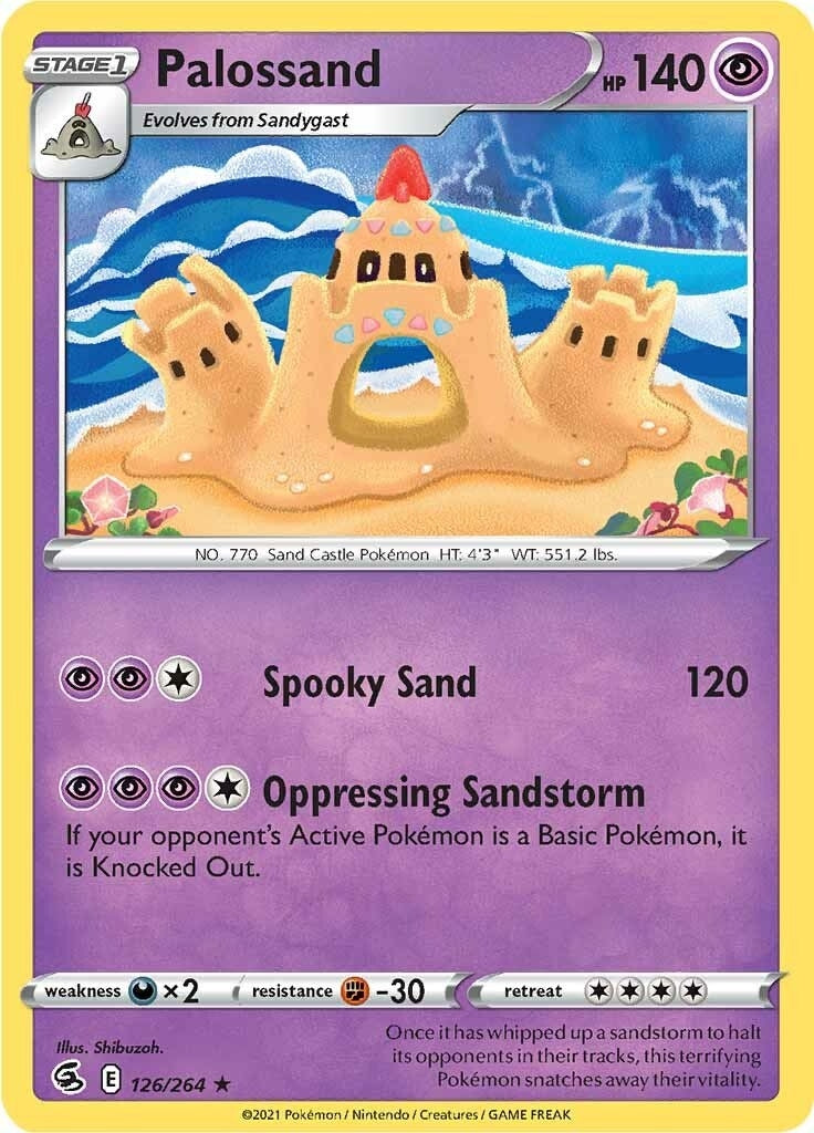 Image for Palossand (126/264) (SWSH08: Fusion Strike) - Pokemon