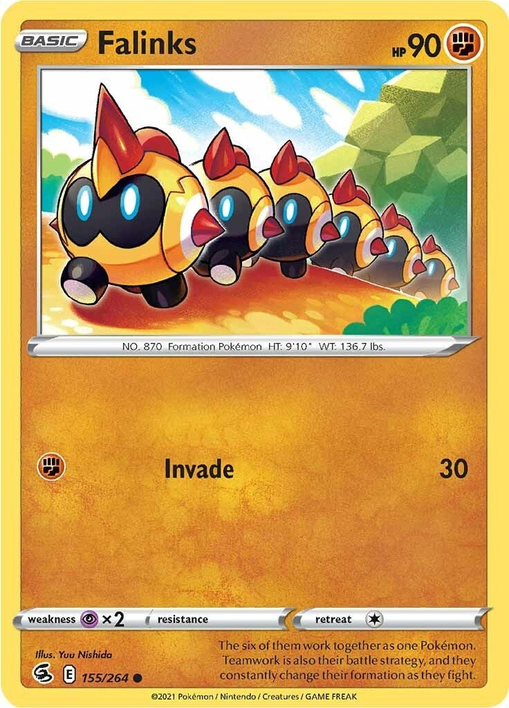 Image for Falinks (155) (155/264) (SWSH08: Fusion Strike) - Pokemon