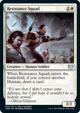 Resistance Squad (32) (Innistrad: Crimson Vow)