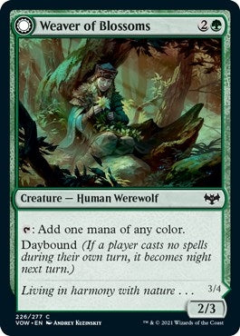 Image for Weaver of Blossoms (226) - Magic: The Gathering