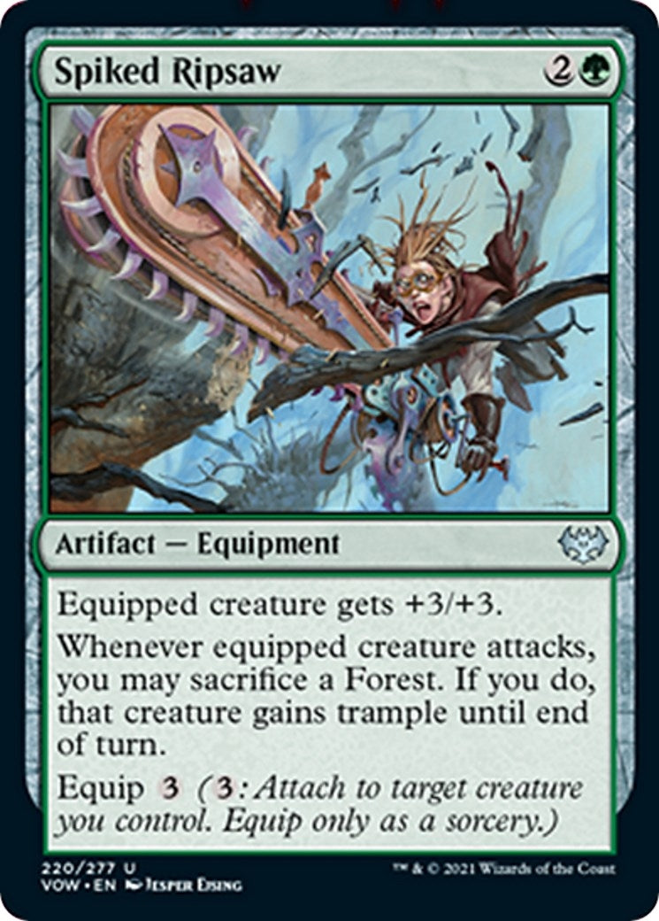 Spiked Ripsaw (220) (Innistrad: Crimson Vow)